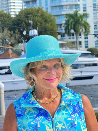 LULU B STARFISH SPLASH ZIPPER SWING DRESS LULU-B