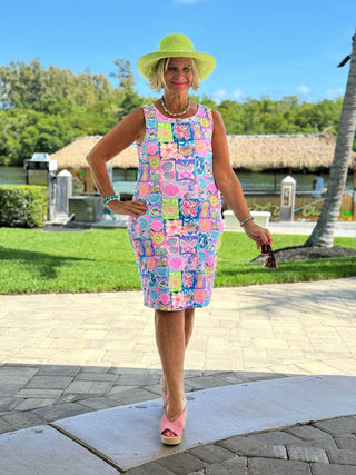 SANDY BEACH COLOR SHIFT DRESS LULU-B