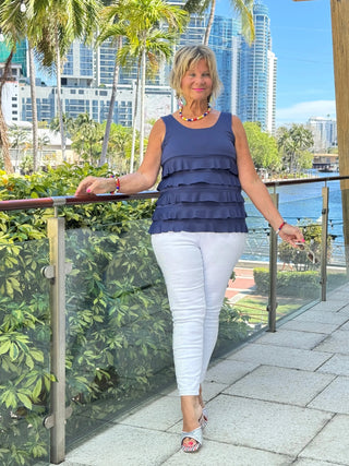 NAVY CHA CHA TANK LULU-B