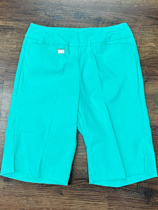 LULU-B SEA GLASS AQUA 10"SHORTS LULU-B