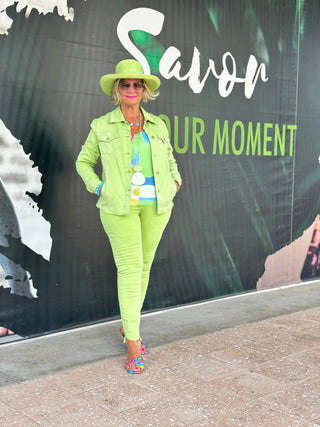 Ethyl The End Game Pant - Green ETHYL JEANS