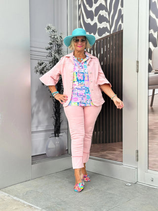 Ethyl The Pink Mellow Jacket - Illusion ETHYL JEANS