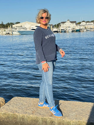 Women's New Englander® Rain Jacket NAVY Cathys Place