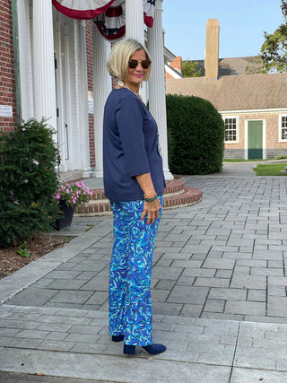 FANTASIA BLUE PALAZZO LULU-B