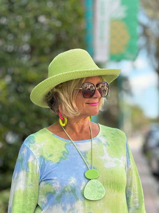 Ethyl V Neck Structured Tee - Nova Cathys Place