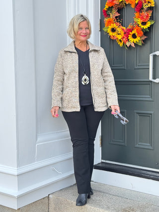 OATMEAL TWEED JACKET Cathys Place