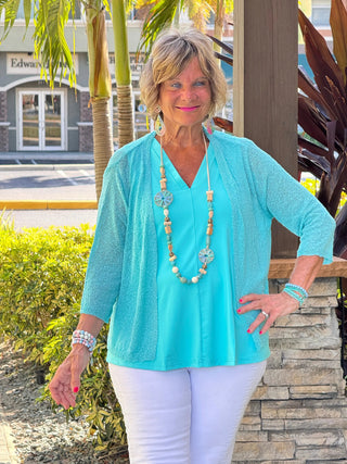 LULU-B HUNTER AQUA  WRAP LULU-B