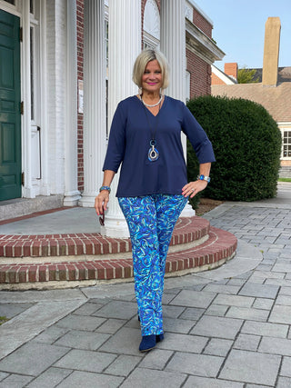 FANTASIA BLUE PALAZZO LULU-B