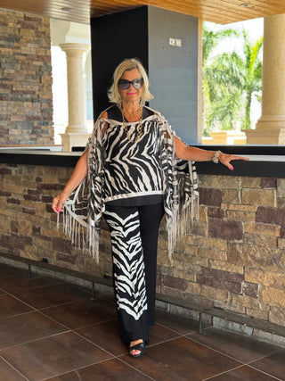 BLACK AND WHITE TIGER PALAZZO KOKOMO