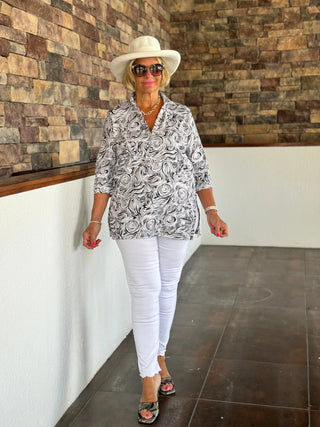 LULU-B ELEGANT EXPRESSIONS TUNIC LULU-B