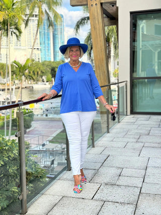 LULU-B TAILORED SAPPHIRE V SLEEVE LULU-B