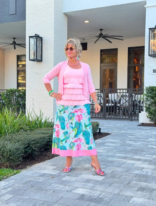TROPICAL TULIP SKIRT CATHYS RESORTWEAR