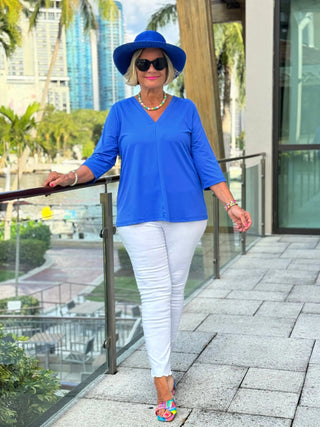 LULU-B TAILORED SAPPHIRE V SLEEVE LULU-B