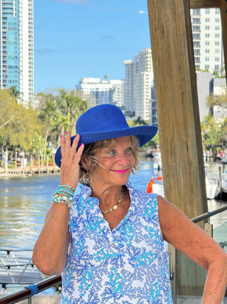 LULU B CORAL BREEZE RUFFLE DRESS LULU-B