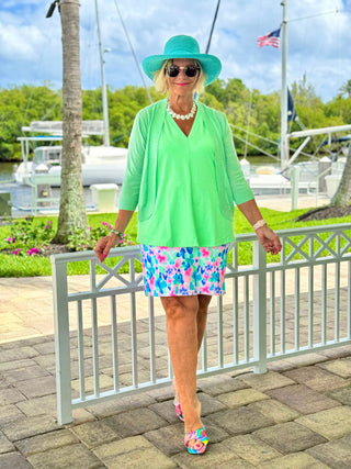 PINK PETALS SKORT LULU-B