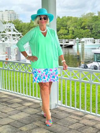 PINK PETALS SKORT LULU-B