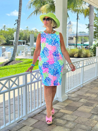 SALINA REEF SHIFT DRESS LULU-B