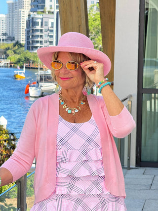 LULU B PINK CHIC CHA CHA DRESS LULU-B