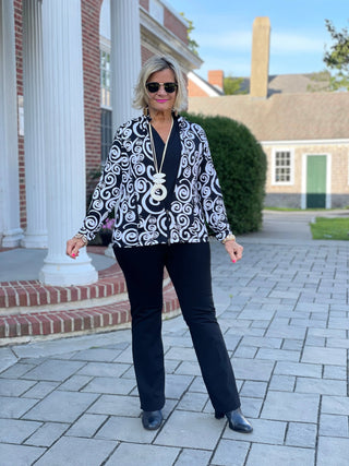 INFINITY CHIC FULL ZIPPER JACKET LULU-B