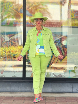 Ethyl The End Game Pant - Green ETHYL JEANS