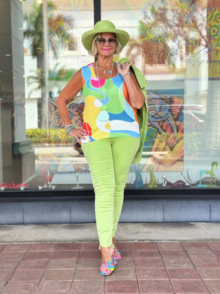 Ethyl The End Game Pant - Green ETHYL JEANS