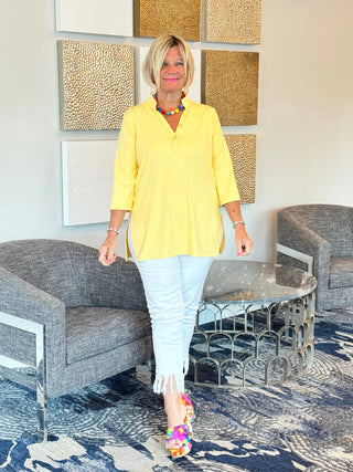 LULU-B YELLOW TUNIC LULU-B