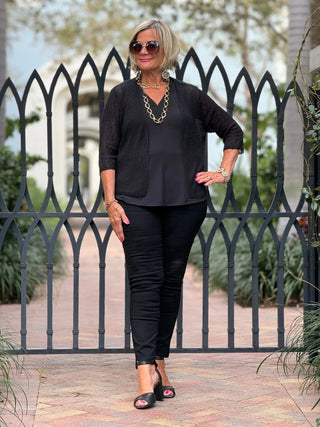 LULU-B HUNTER BLACK WRAP LULU-B