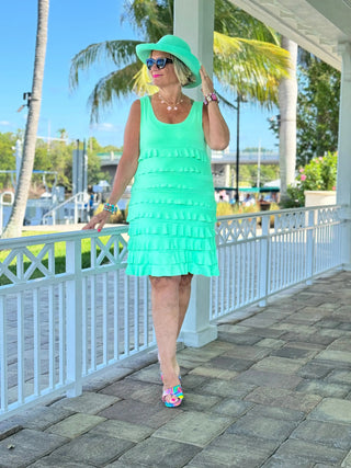 LIGHT GREEN CHA CHA MAXI DRESS LULU-B
