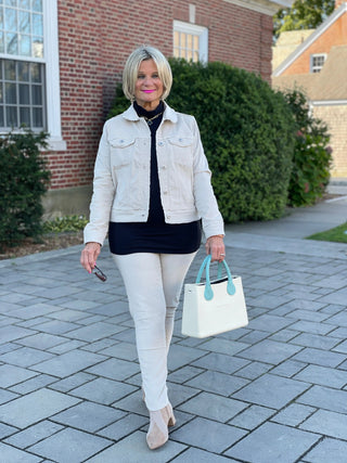 LULU-B STONE VELOUR PANTS LULU-B