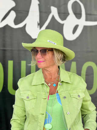 Ethyl Denim Lime Dream Jacket - Love ETHYL JEANS