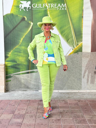 Ethyl Denim Lime Dream Jacket - Love ETHYL JEANS