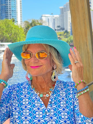 LULU B COASTAL BLOOM TUNIC LULU-B