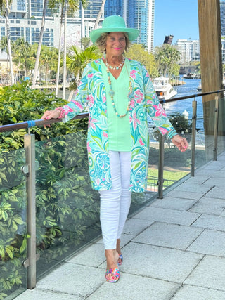 Ethyl Classic Long Length Cardi - Humboldt ETHYL JEANS