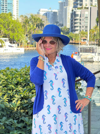 LULU B SHORELINE CHARM RUFFLE DRESS LULU-B