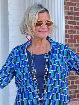 LULU-B Seaport Geo Skort LULU-B