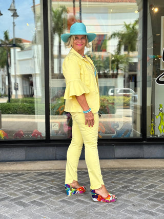 Ethyl The Yellow Mellow Jacket - Illusion Cathys Place