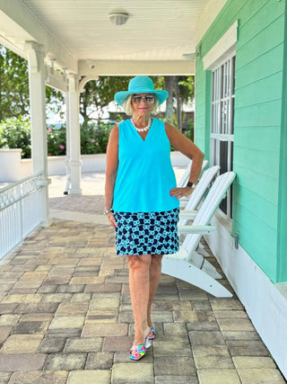 BLUE MEDALLION CHA CHA SKORT LULU-B