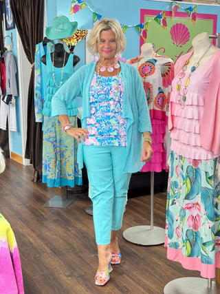CONTEMPORARY CAPRI SEA FOAM LULU-B