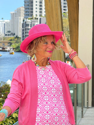 LULU B TROPIC PETALS MIDI SHIFT MAXI DRESS LULU-B