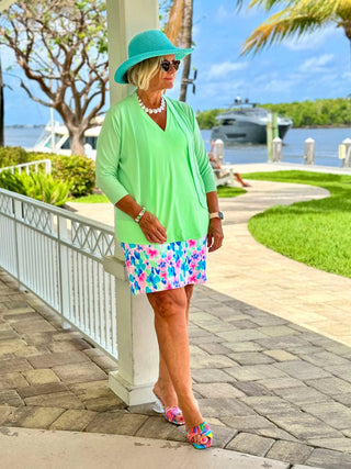 PINK PETALS SKORT LULU-B