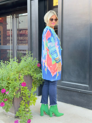 ETHYL SPLASH CARDIGAN ETHYL JEANS