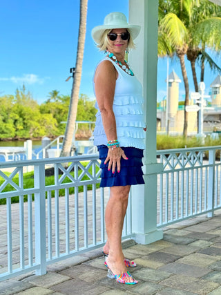 NAVY CHA CHA SKORT LULU-B