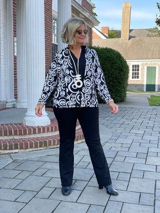 INFINITY CHIC FULL ZIPPER JACKET LULU-B