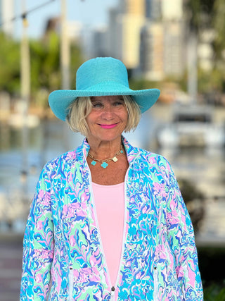 SPLASH OF PINK  FULL ZIPPER LULU-B