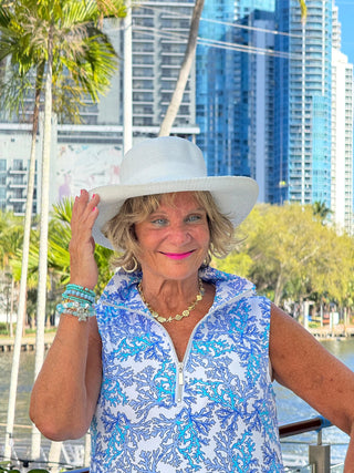 LULU B CORAL BREEZE ZIPPER SWING DRESS LULU-B