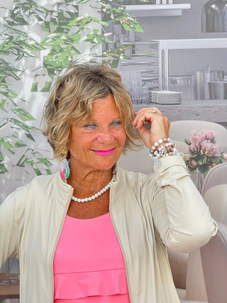 LULU-B STONE FULL ZIPPER JACKET LULU-B