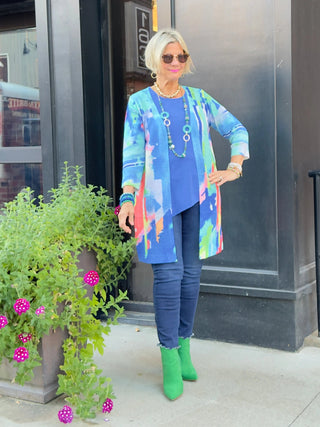 ETHYL SPLASH CARDIGAN ETHYL JEANS