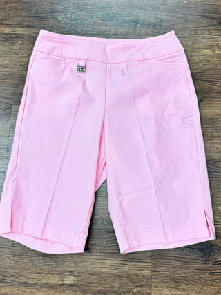 SIESATA PINK BERMUDA SHORT 10" INSEAM LULU-B