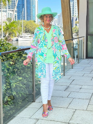 Ethyl Classic Long Length Cardi - Humboldt ETHYL JEANS