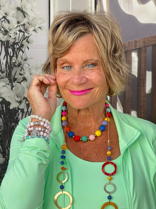 LULU-B SOFT MINT FULL ZIPER JACKET LULU-B